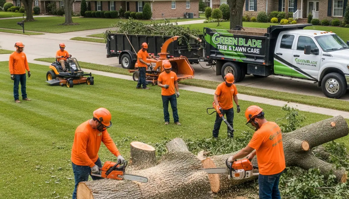 Professional lawn and tree service in Saint Petersburg, FL maintaining healthy coastal landscapes