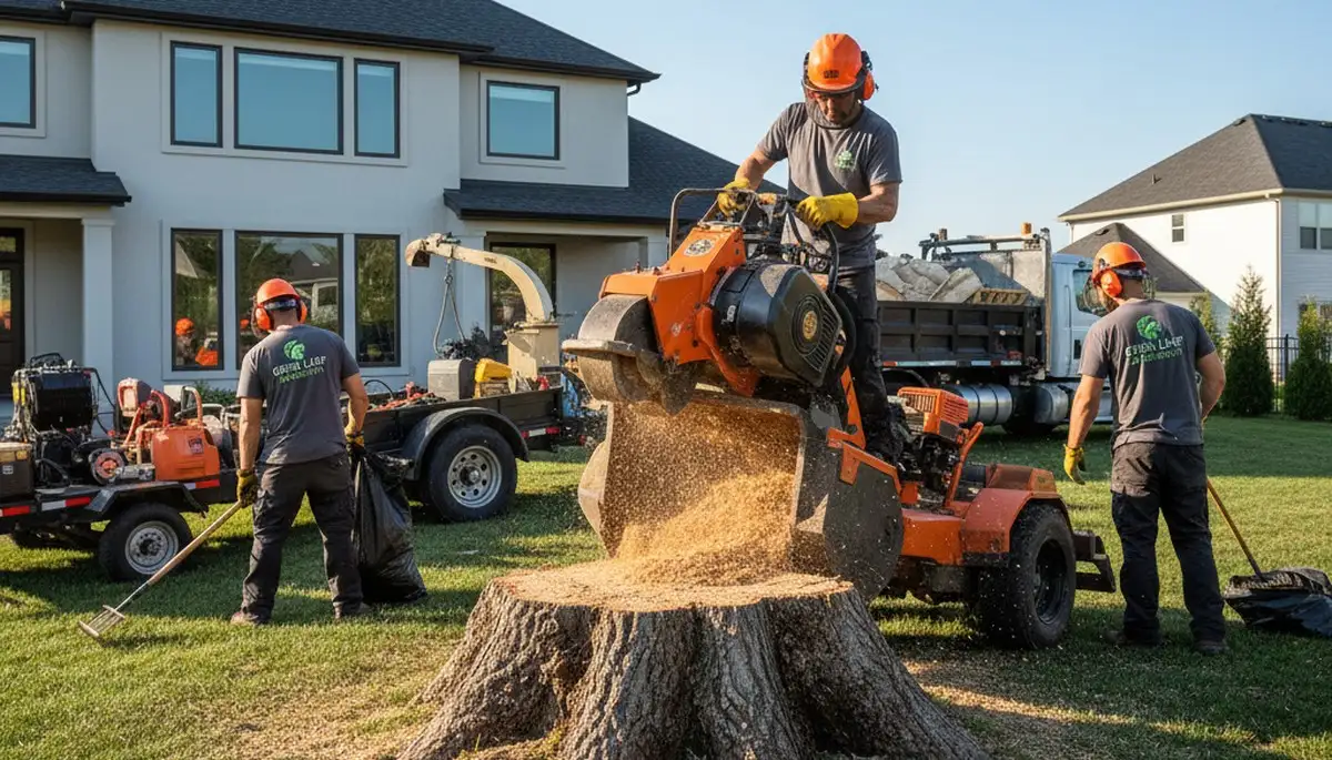 Professional stump removal and grinding in Saint Petersburg, FL by local tree service experts