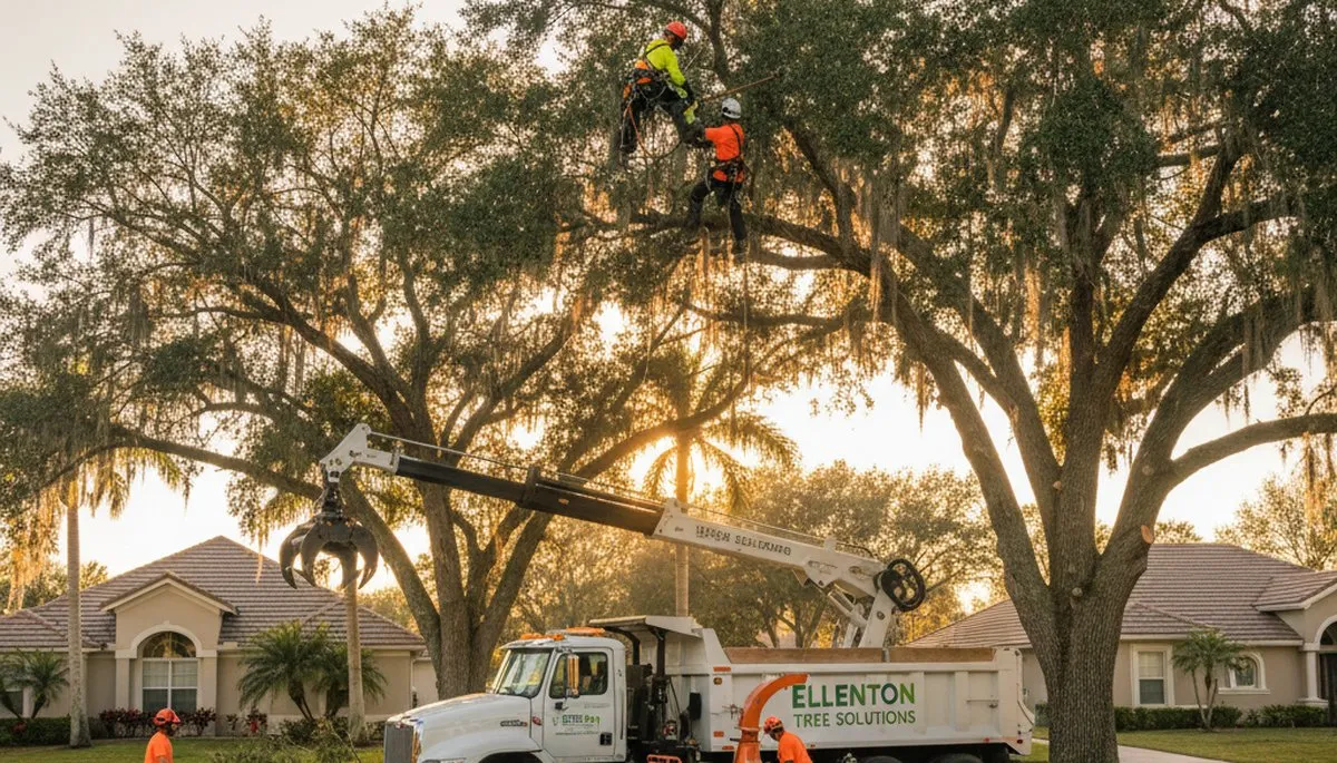 Professional tree removal service in Saint Petersburg FL by certified arborists