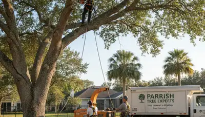 Professional tree removal service in Saint Petersburg FL by certified arborists