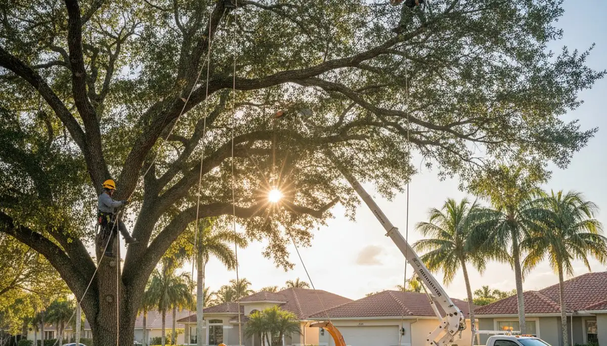 Professional tree removal service in Saint Petersburg FL by certified arborists