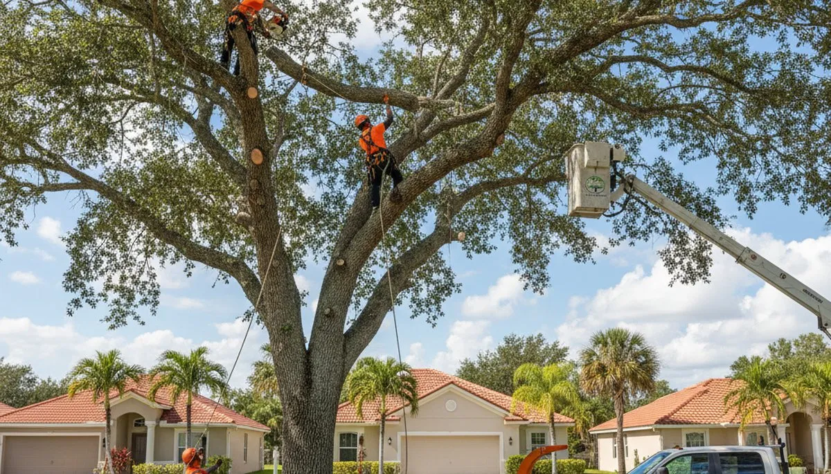 Professional tree removal service in Saint Petersburg FL by local certified arborists