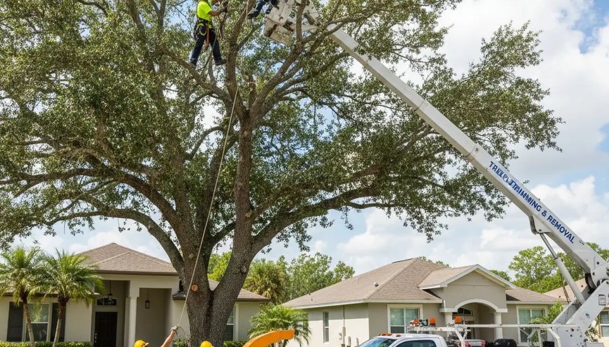 Professional tree removal service in Saint Petersburg FL by certified arborists